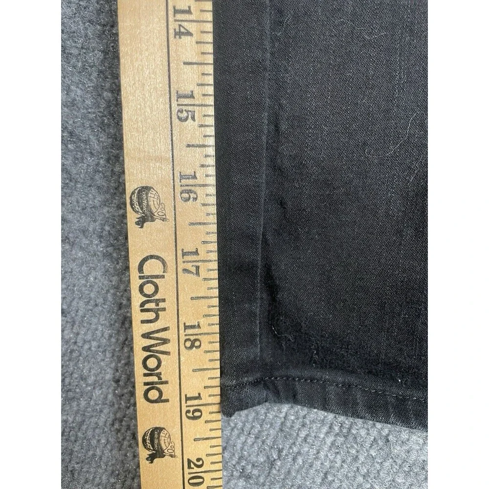 Levi's Jeans Women's 8 Black Cropped Baggy Loose Fit Pants - Picture 9 of 11